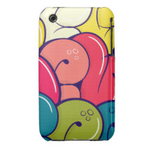 För kast brev upp Case-Mate iPhone 3 cases