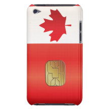 För kortpatriot för kanadensare smart ipod fodral  iPod touch skydd