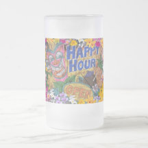För Luau för lycklig timme mugg party