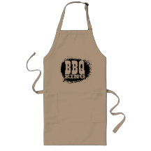 För manar | beige färg för BBQ-kungförkläde