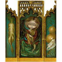 För mandrakeängel för Mandragora gotisk Triptych Acrylic Cut Out