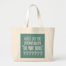 För många bokar - tillgängliga sammanlagt färger tote bag