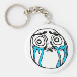 För memeCuteness för ursinne komiskt ansikte Keych Nyckel Ringar