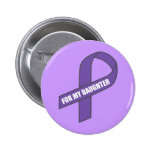 För min dotter (det purpurfärgade bandet) pins