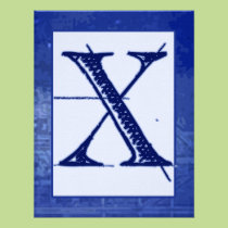 För Monogrambröllop för ritning "X" inbjudningar inbjudningar