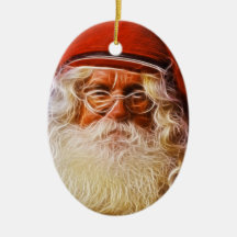 För pappa juljultomten för gammal värld porträtt jul dekorationer