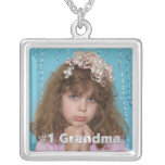 För personligfoto för mormor #1 halsband
