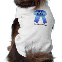 För prisband för katt #1 blått hund kläder