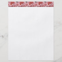 För rosa rosblomma för reklamblad beställnings- he full färg flygblad