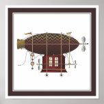 För RougeSteampunk för Airship den liten och nätt  Affisch