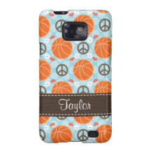 För Samsung för fredkärlekbasket fodral galax S Galaxy S2 Fodral