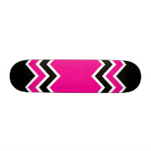 För sicksacksparre för Skateboard Retro mönster