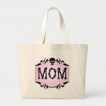 För skallemamma för Punk totot hänger lös flickakt Tote Bags