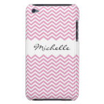 För sparremönster för chic personlig rosa ipod fod Case-Mate iPod touch fodral