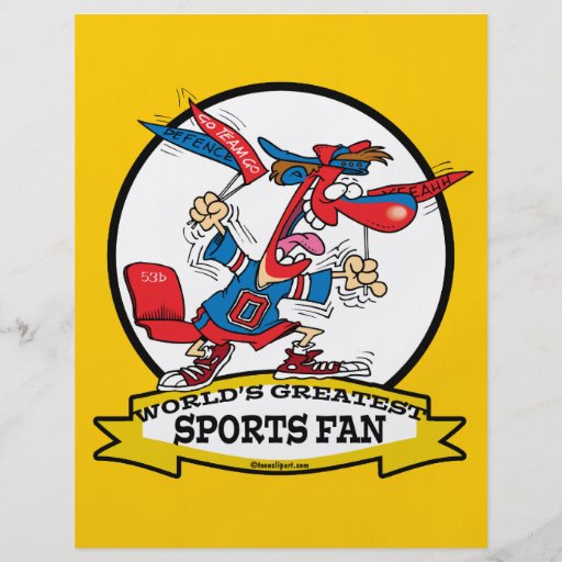 FÖR SPORTFANTASTMANAR FÖR VÄRLDAR MEST UNDERBAR TE PERSONLIGA FLYGBLAD
