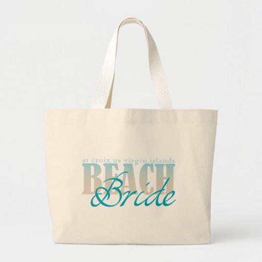 För strandbruden för St Croix stranden hänger lös Tote Bag
