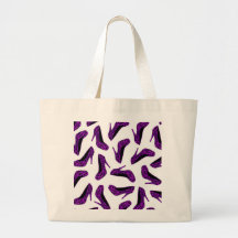 För tryckkicken för den purpurfärgade leoparden sk tote bags