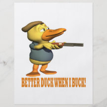 Förbättra ankan, när jag sparkar bakut flyg blad
