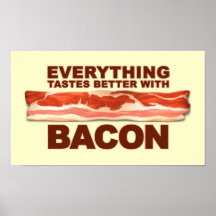 Förbättra med bacon affisch