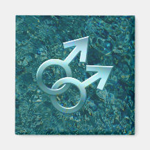 FörbindelseMale symboldesignmagnet 001 Magnet För Kylskåp