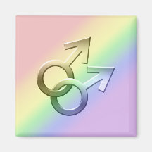 FörbindelseMale symboldesignmagnet 004 Magneter För Kylskåp