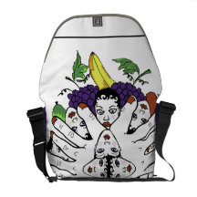 Förbjuden fruktmessenger bag