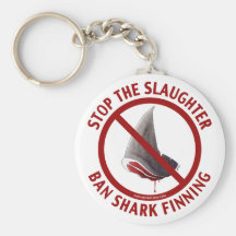 Förbudhaj Finning Keychain Nyckelring