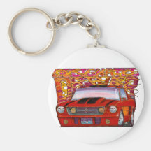 Ford Mustang 1965 Nyckel Ring