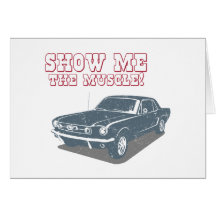 Ford MustangCoupe 1965 Hälsningskort