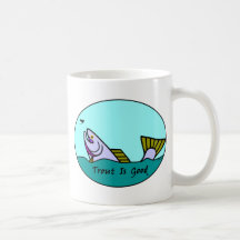 Forellen är bra III Kaffe Mugg
