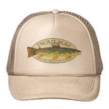 Forellflygfiske Baseball Hat