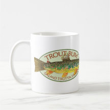 Forellflygfiske Kaffe Muggar
