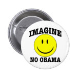 Föreställ ingen OBAMA Nål