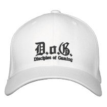Förfölja den broderade logohatten