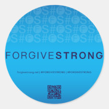 Forgivestrong rundaklistermärke