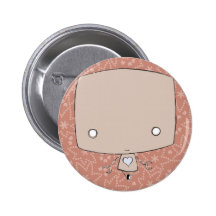 Förkoppra lite roboten (det orange mapleleaftrycke pins