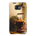 Förkoppra Teakettlen på fönsterbräda Samsung Galaxy S2 Fodral