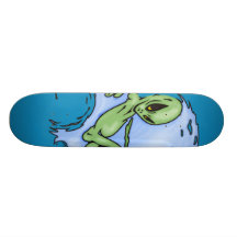 Förkroppsliga surfa främlingen skate boards
