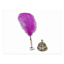 FormalPenBrassBell051211 Vykort