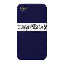 Förnamnitouchfodral iPhone 4 Cases