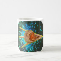 Forntida astronaut mugg