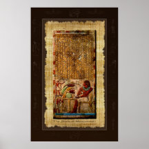 Forntida egyptisk Stela konstaffisch