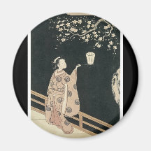 Forntida japansk konstmagnet kylskåps magneter