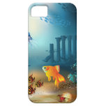 Forntida pelare av Atlantis, fisk- & havsliv iPhone 5 Case-Mate Skal