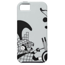 Forntida Peru krigare - musikman iPhone 5 Case-Mate Fodraler