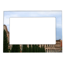 Forntida ram för arkitekturRome Colosseum foto Ram Med Magnet