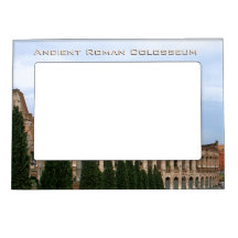 Forntida ram för arkitekturRome Colosseum foto Magnetiska Ramar