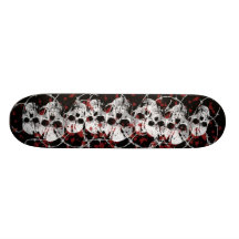 Förse med en hulling skalle Sk8board Skateboard Decks