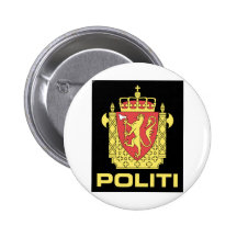 Förse med märke den tjänste- norska polisen, norge nål