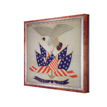Försegla av Amerikas förenta stater, c.1840 Kanvastryck